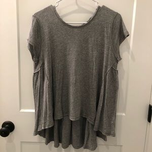 Free People gray t-shirt